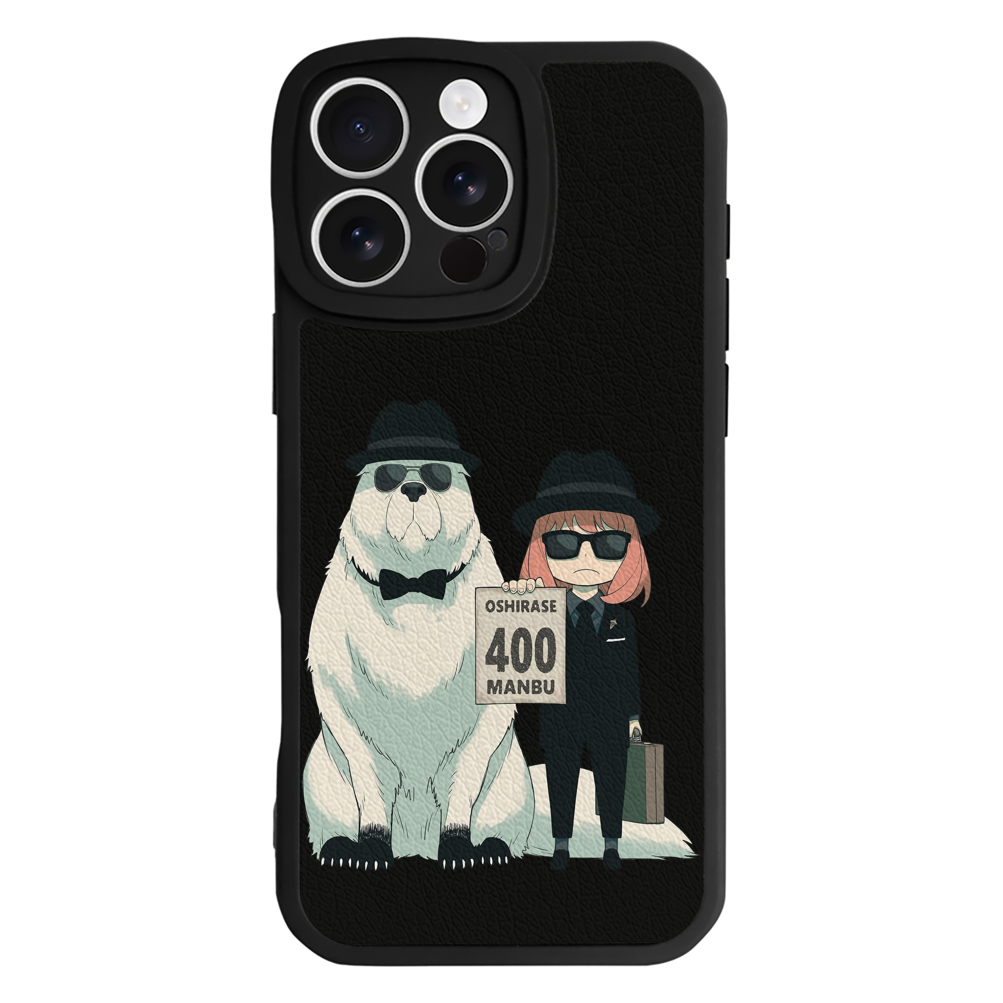 （画像用） SPY×FAMILY间谍家家酒 【iPhone 16シリーズ対応】シリコンスマホケース（レザー調） 材質：シリコン